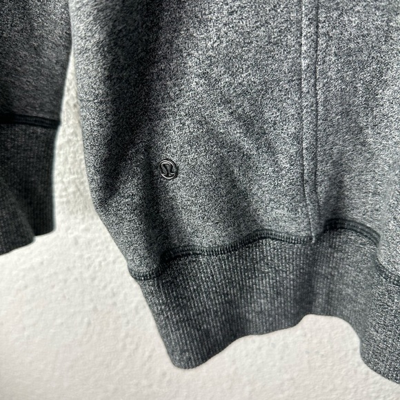 Lululemon Wrap Up Jacket Heathered Speckled Black SZ 6 - Picture 3 of 6